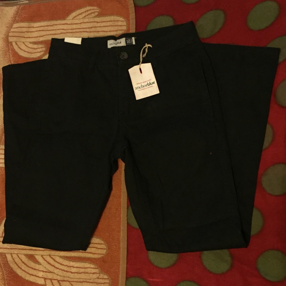 Anchor blue pants